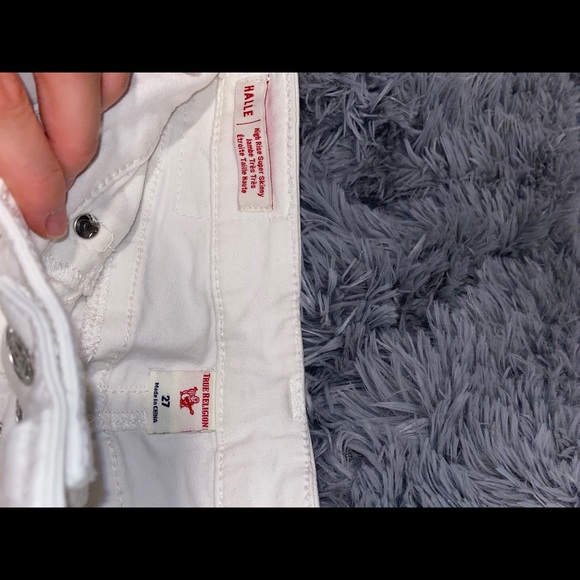 True religion jeans high waisted jeans white - Picture 3 of 4
